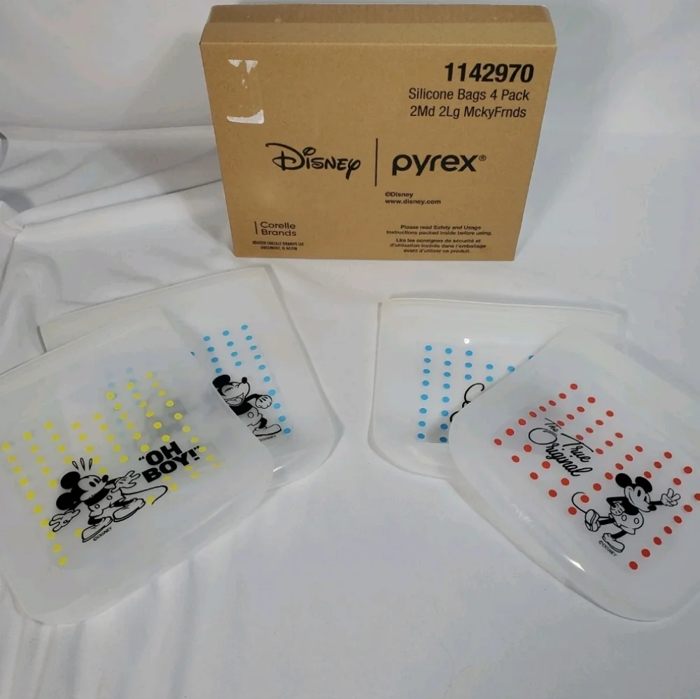 Disney Pyrex Silicone Bags Set - Picture 2 of 6